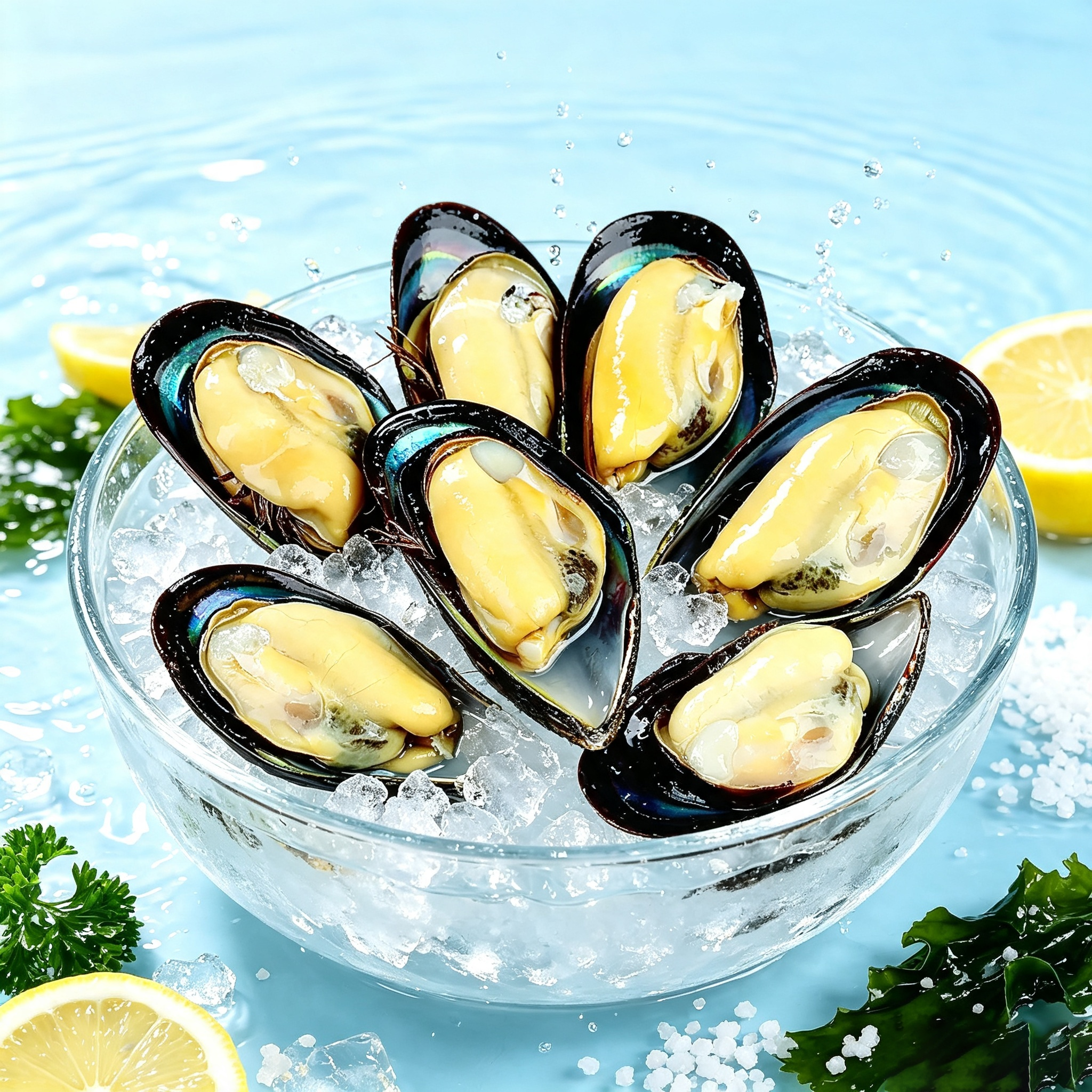 Fresh Green Mussels