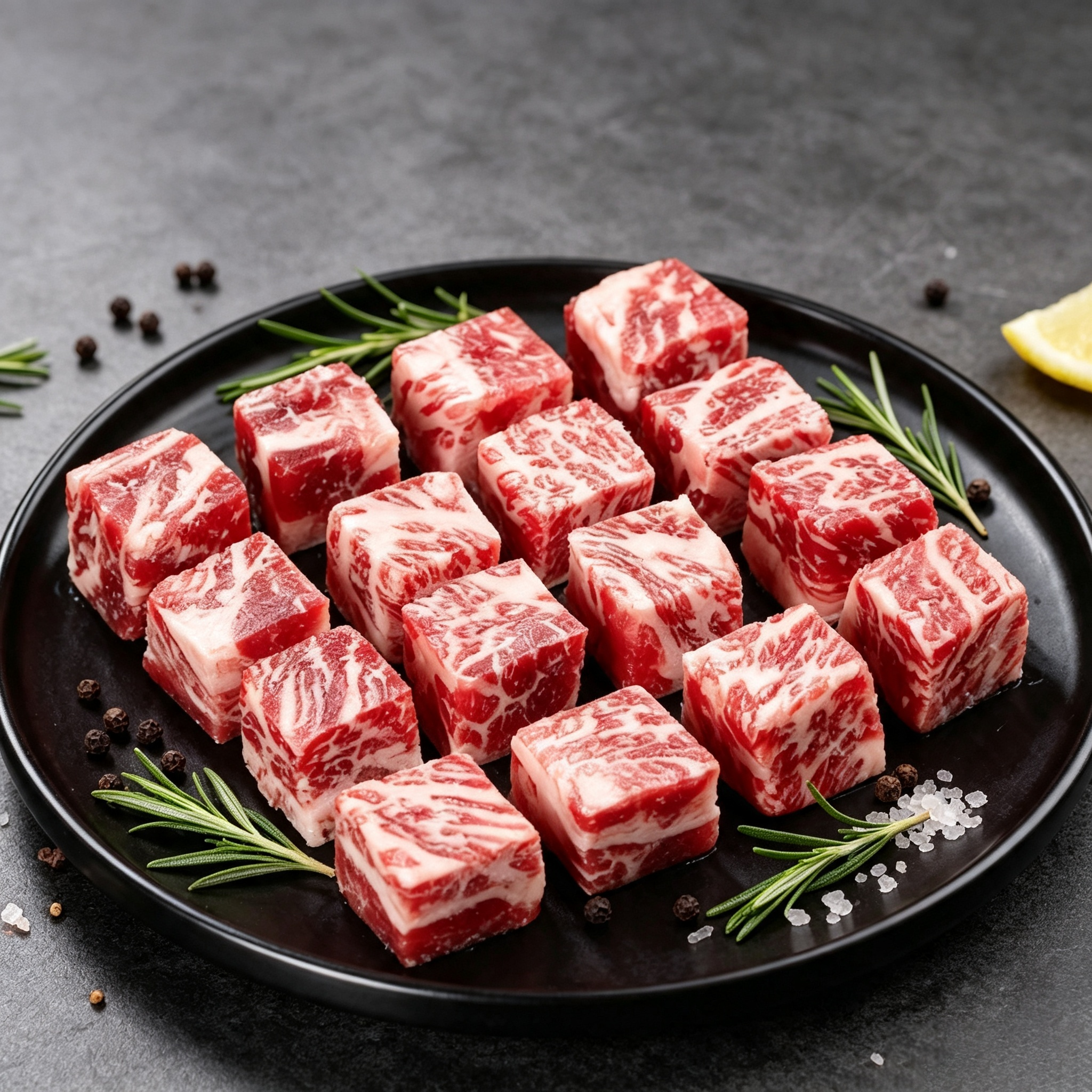 Marbled Beef Cubes
